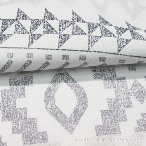 Wholesaler twill cotton 53%cotton 47%modal fabric printing for dress